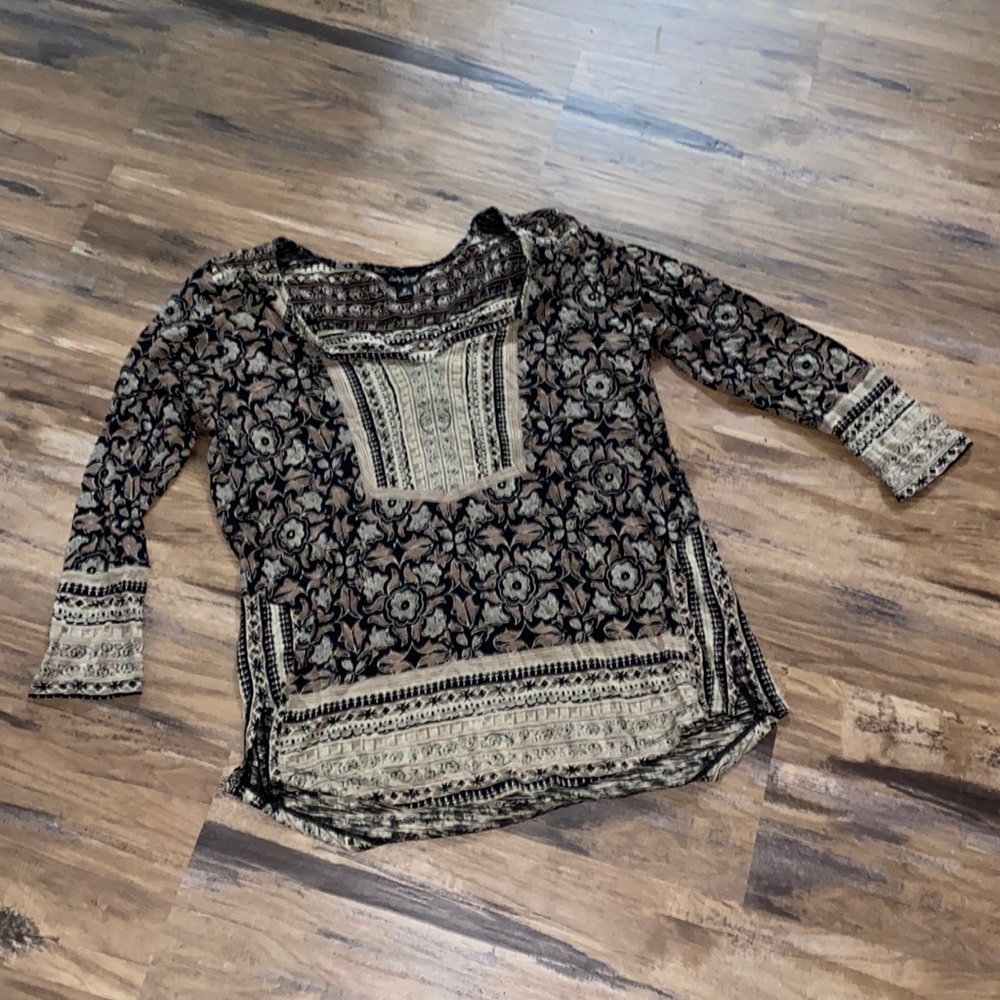 Lucky Brand boho top M